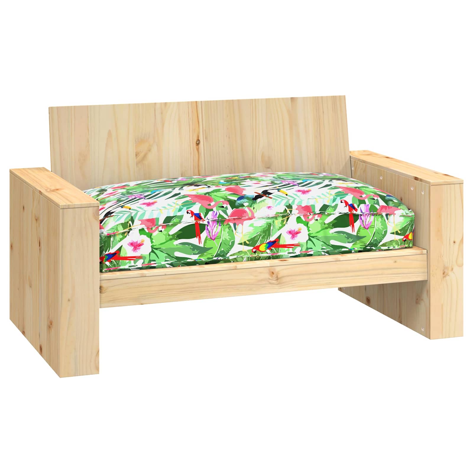 Kissen Anthrazit 120 x 80 x 12 cm Oxford-Stoff