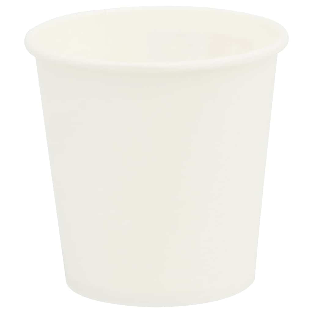 Pappbecher 1000 Stk. 12oz 300ml Weiß