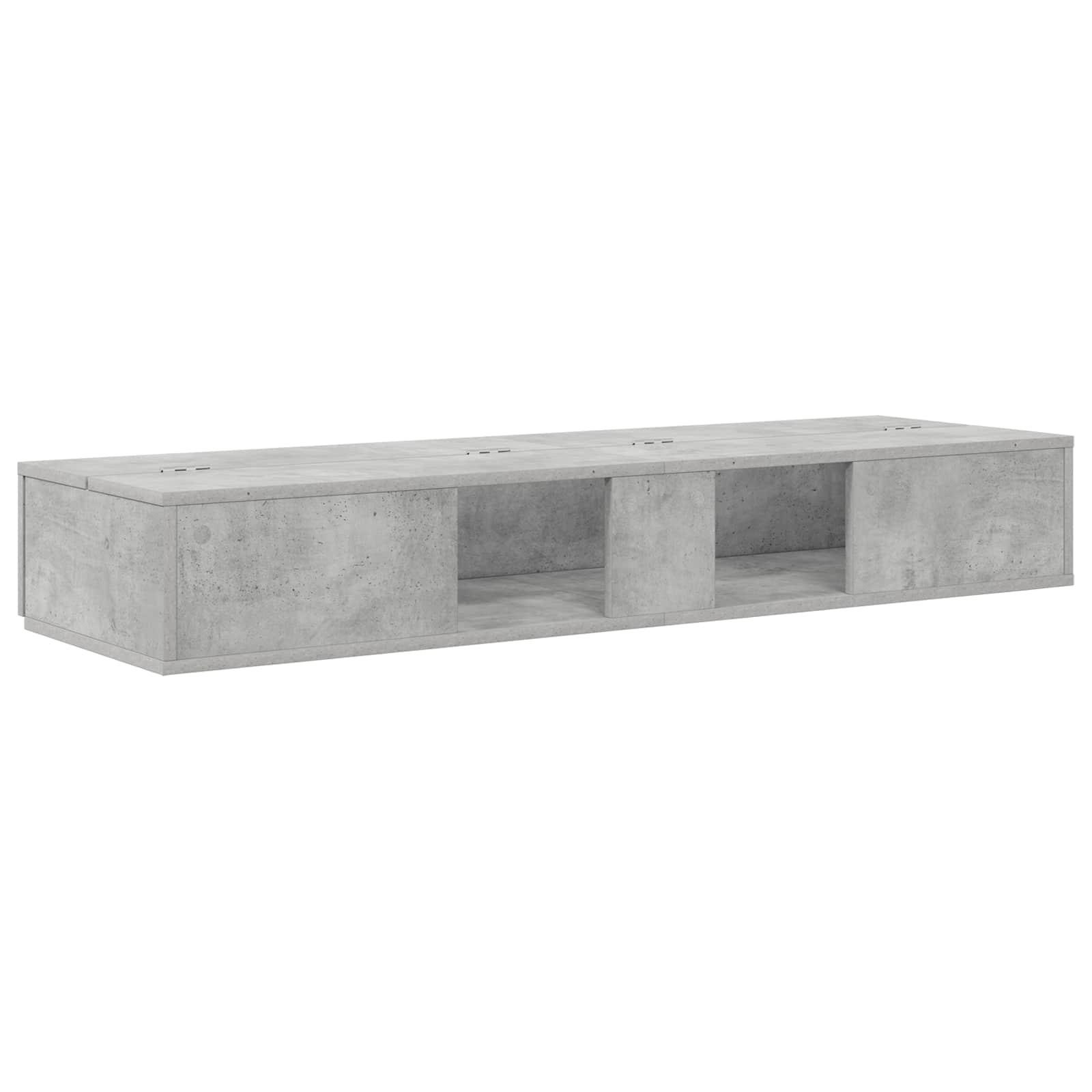 Studiotisch Weiß 152 x 40 x 19,5 cm Holzwerkstoff