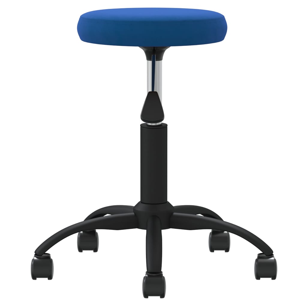Massagehocker Samt Senfgelb
