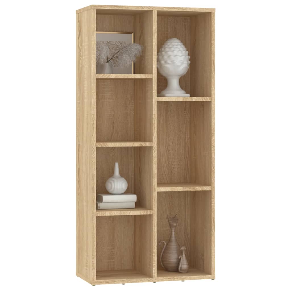 Bücherregal Weiß 50×25×106 cm Holzwerkstoff
