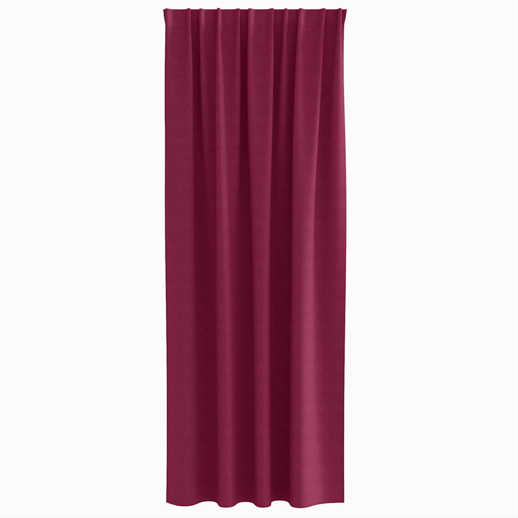 Verdunkelungs-Vorhänge mit Ringen 2 pcs Beige 140 x 140 cm