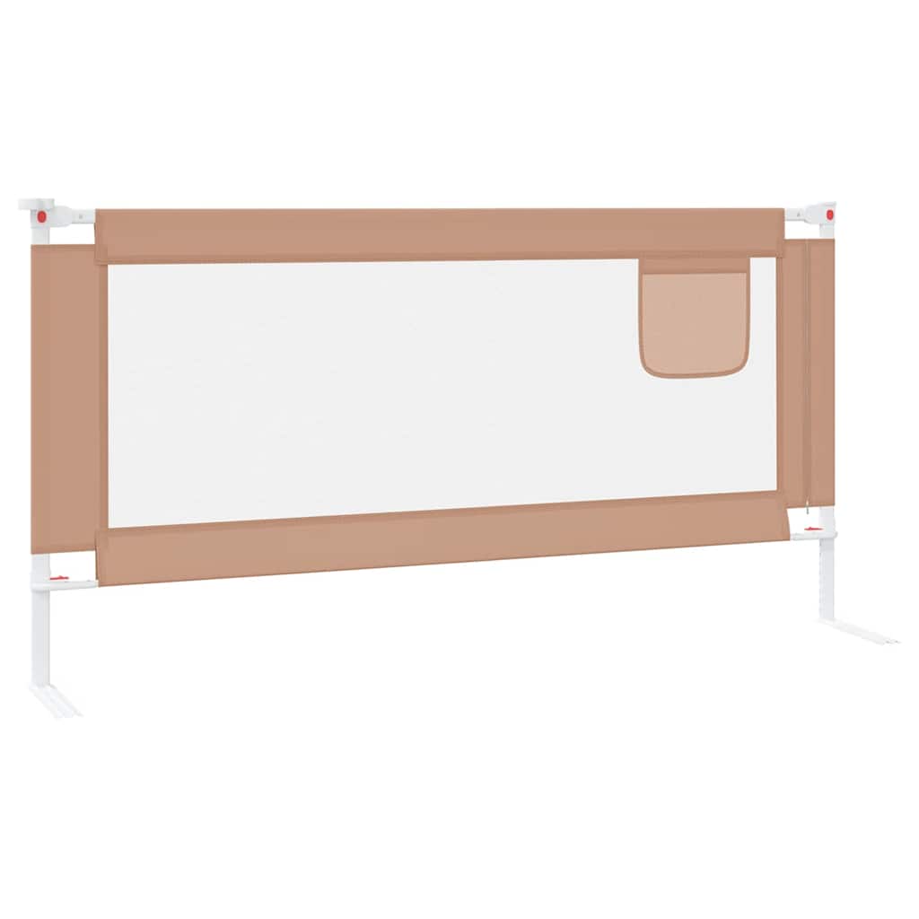 Kleinkind-Bettschutzgitter Grün 90x25 cm Stoff