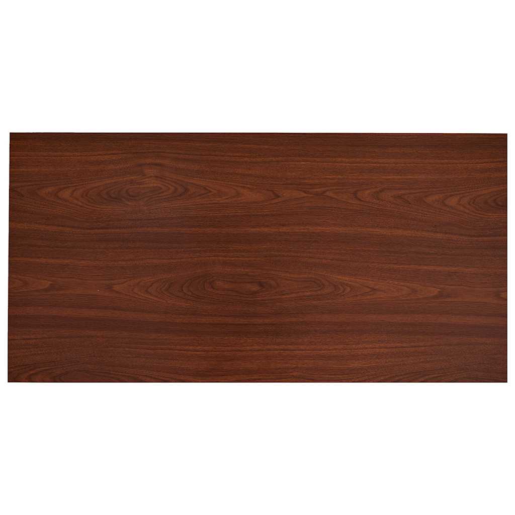 Esstisch Schwarz und Eichefarben 120×60×74 cm MDF