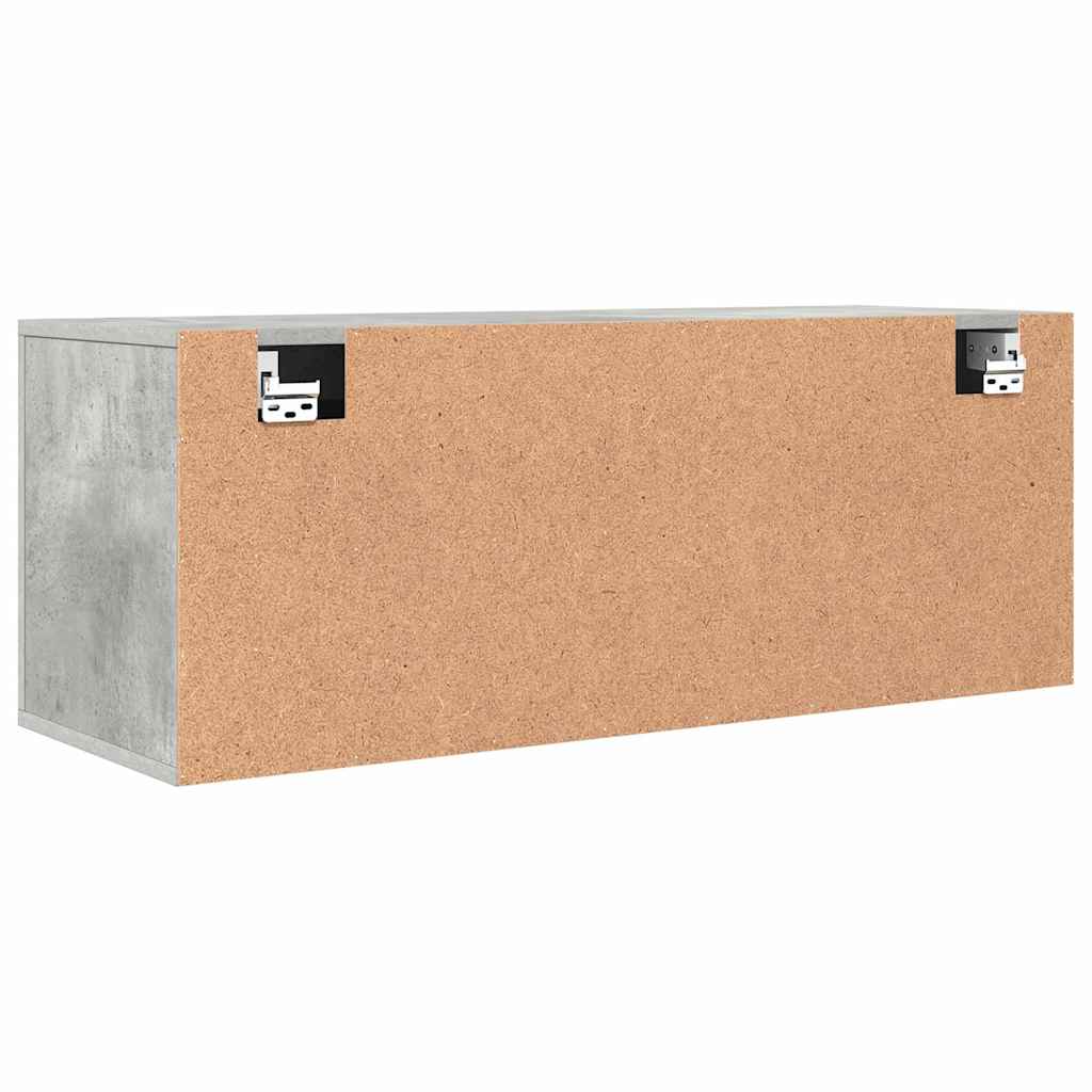 Wand-Schuhschrank Weiß 100x35x38 cm Holzwerkstoff