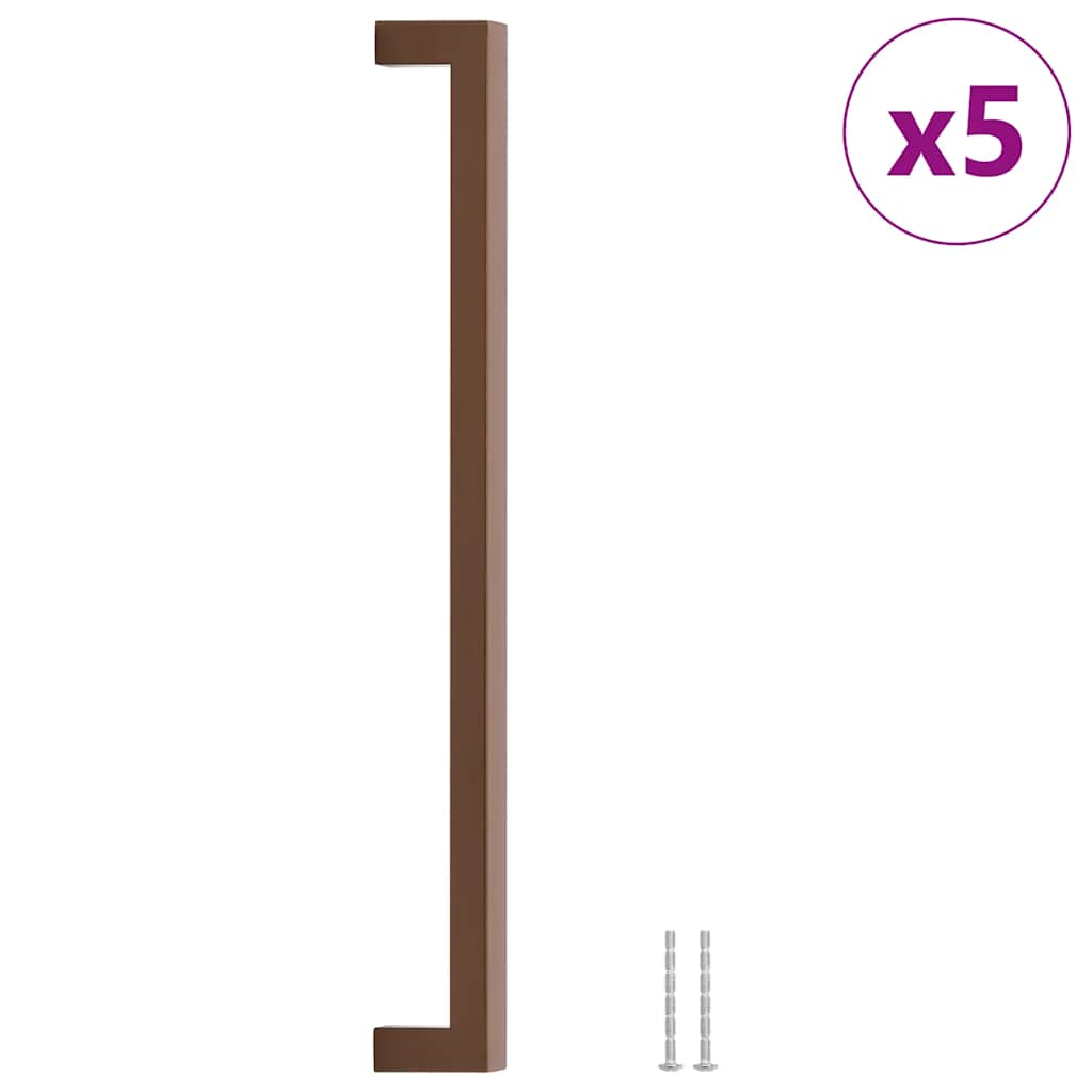 Möbelgriffe 10 Stk. Silbern 64 mm Edelstahl