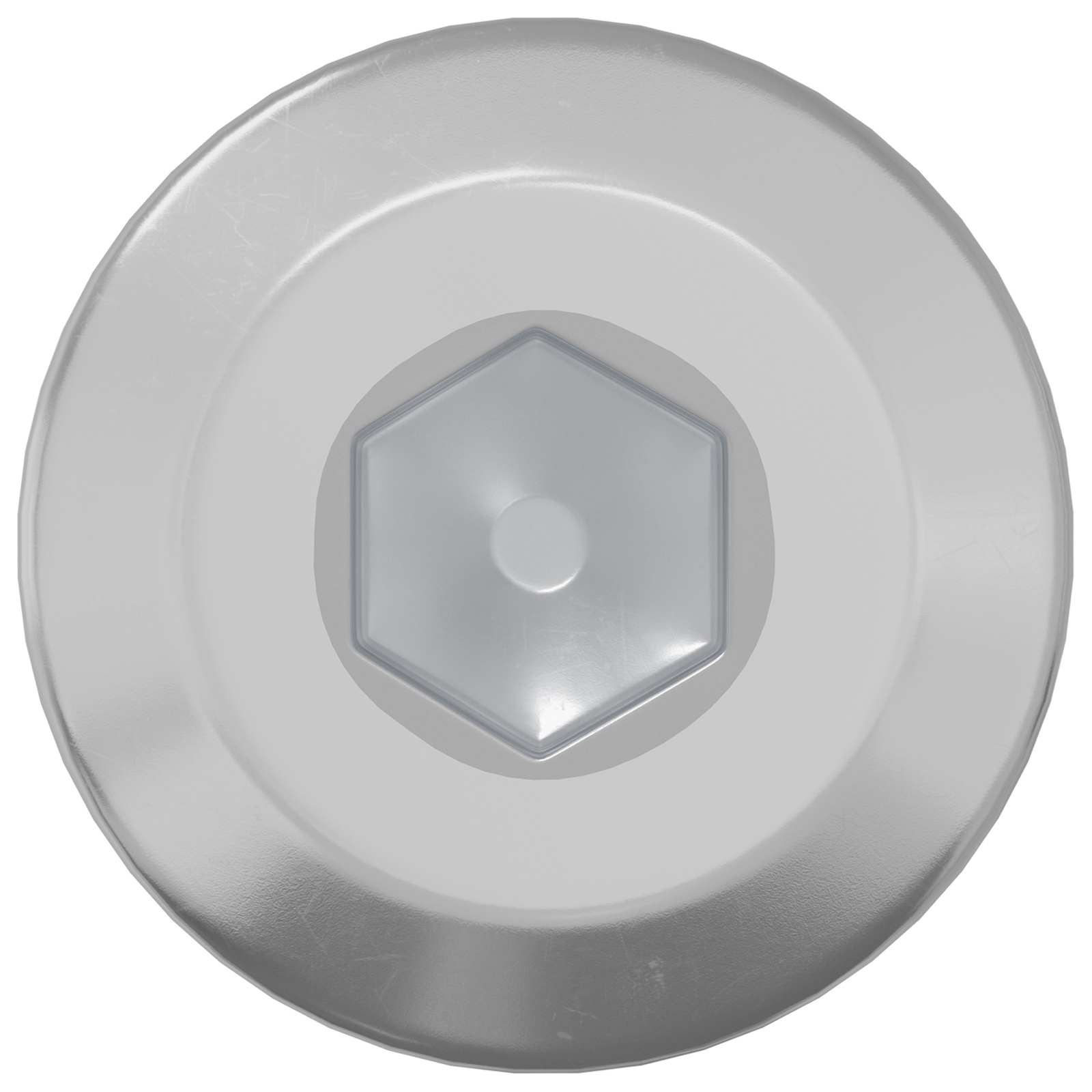 Kopf-Sicherungsschraube 2 pcs Silber M6 x 15 mm Stahl