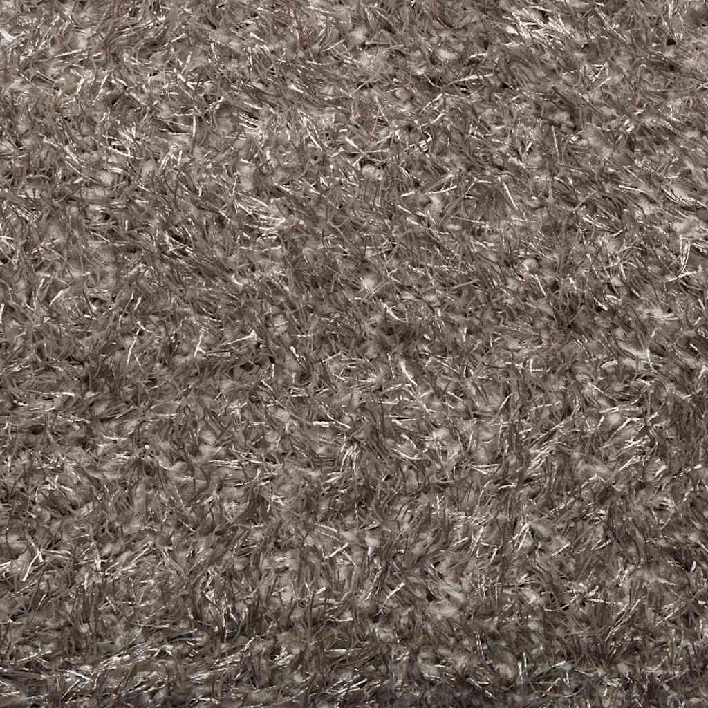 Teppich ISTAN Hochflor Glänzend Anthrazit 100x200 cm