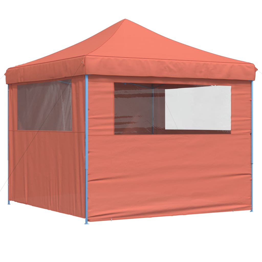 Partyzelt Faltbar Pop-Up Schwarz 292x292x315 cm