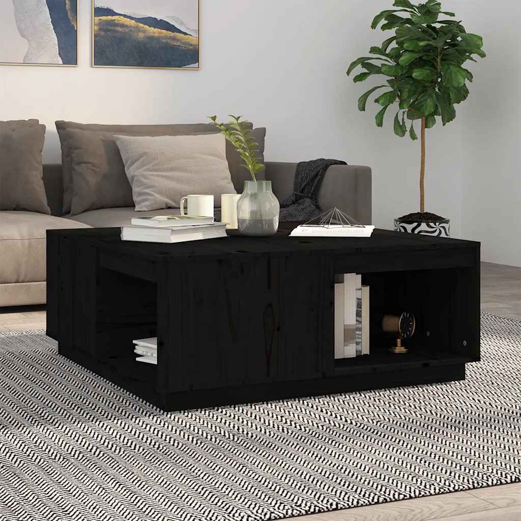 Couchtisch 100x101x40,5 cm Massivholz Kiefer