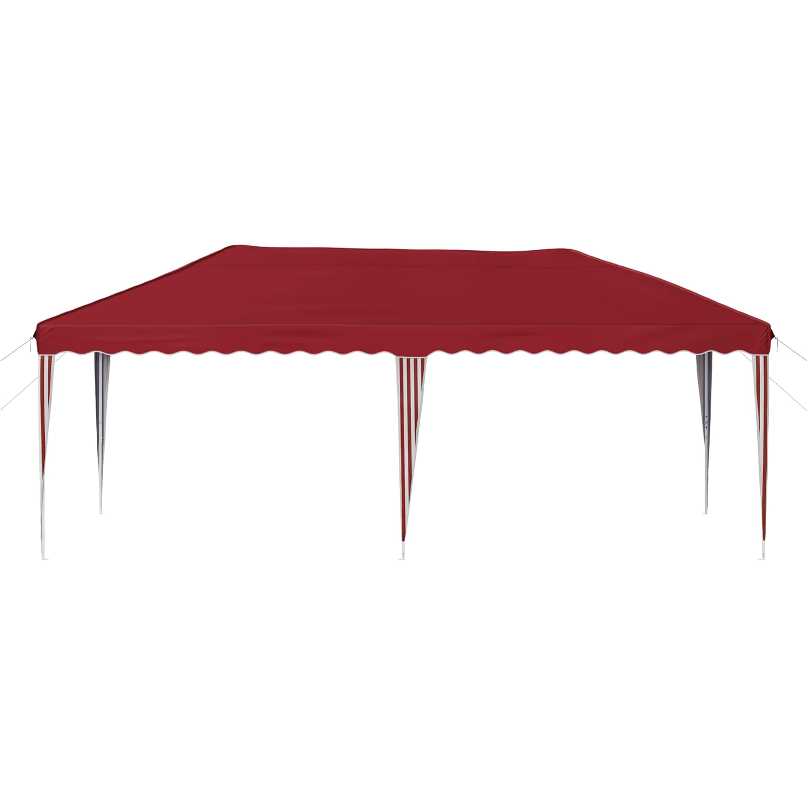 Pop-up Partyzelt 575 x 290 x 245 cm Creme