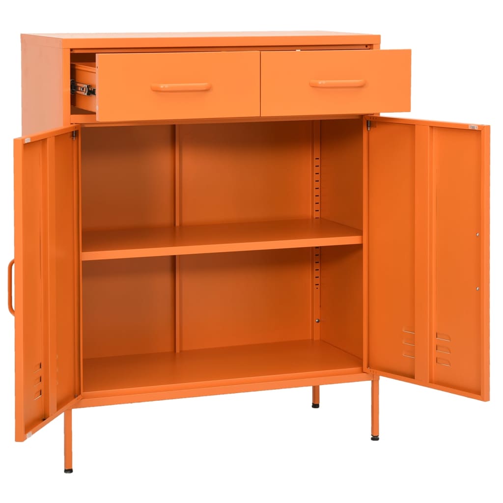 Lagerschrank Olivgrün 80x35x101,5 cm Stahl