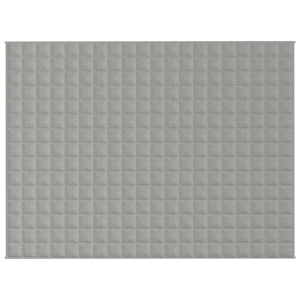 Gewichtsdecke Grau 122x183 cm 5 kg Stoff