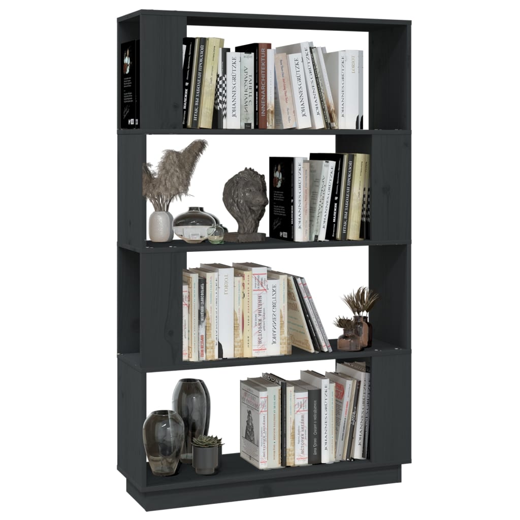 Bücherregal/Raumteiler 80x25x132 cm Massivholz Kiefer