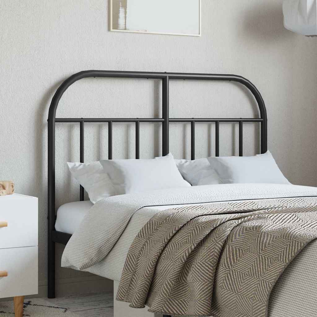 Ersatz-Kopfteil Metall Schwarz 75 cm