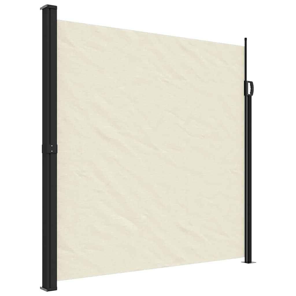 Seitenmarkise Ausziehbar Schwarz 100x300 cm