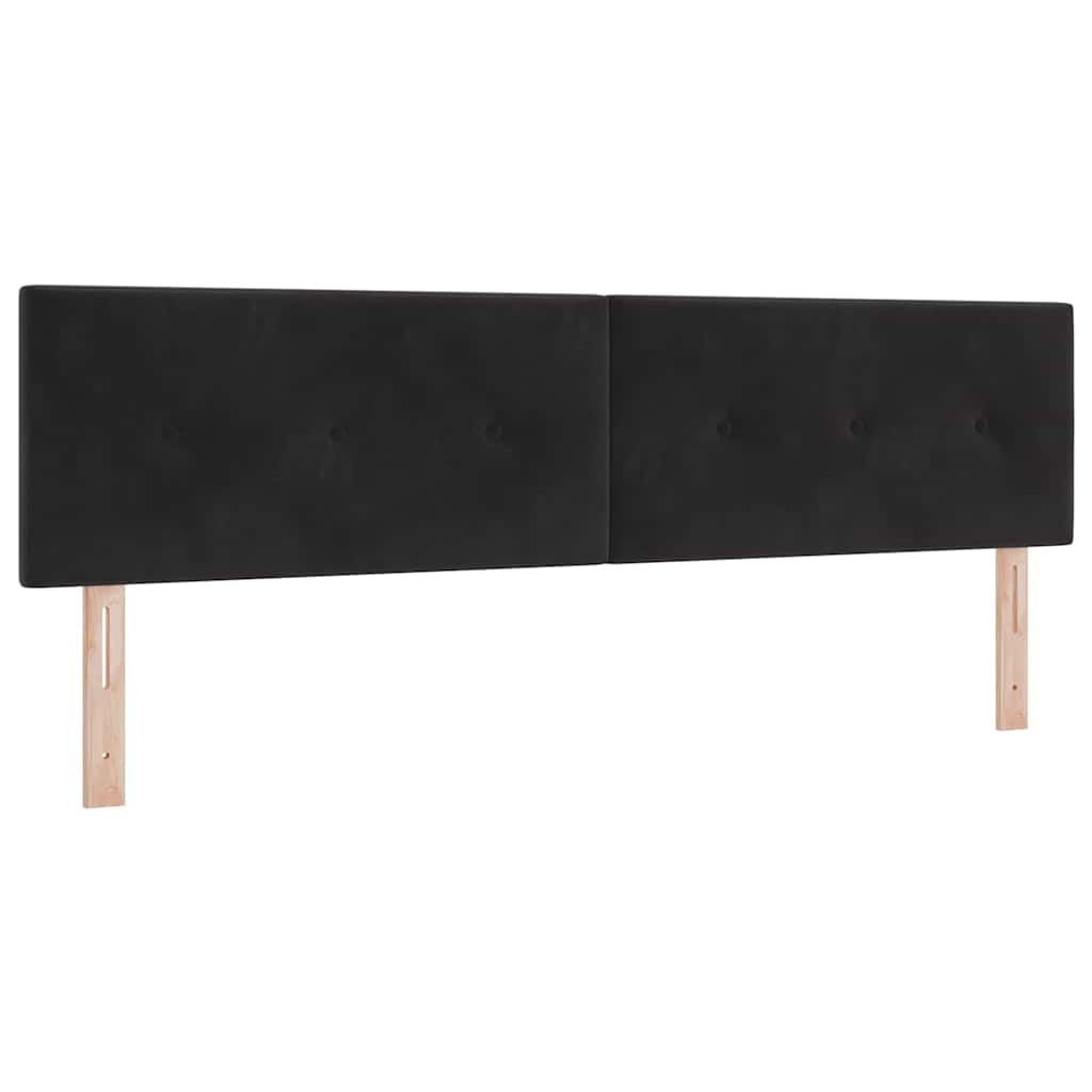 Kopfteil Hellgrau 80 cm Samt
