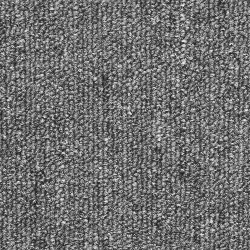 Stufenmatten 15 Stk. 56x17x3 cm Anthrazit Halbrund