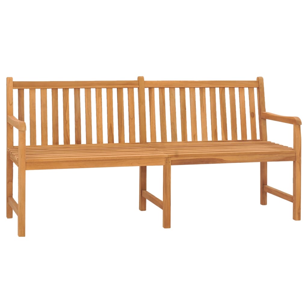Gartenbank 114 cm Massivholz Teak
