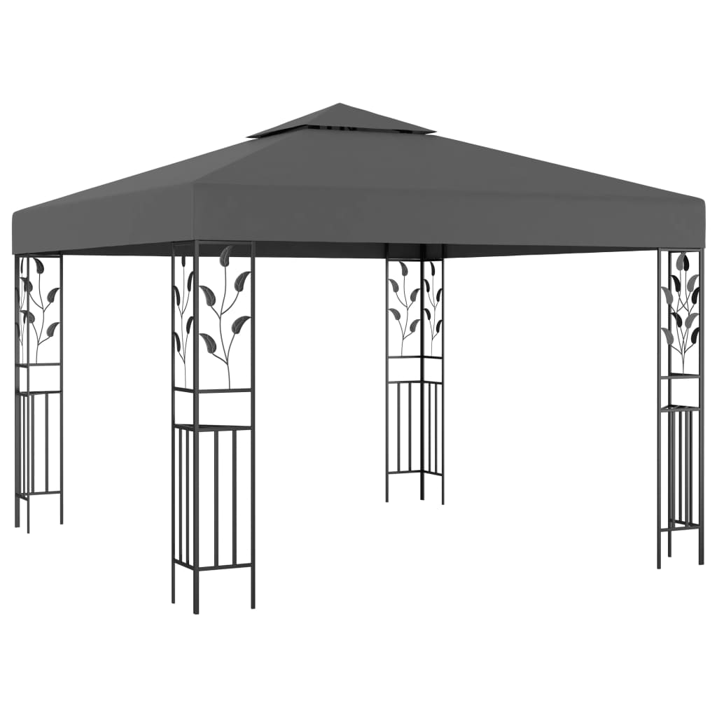 Pavillon 3x3 m Weinrot