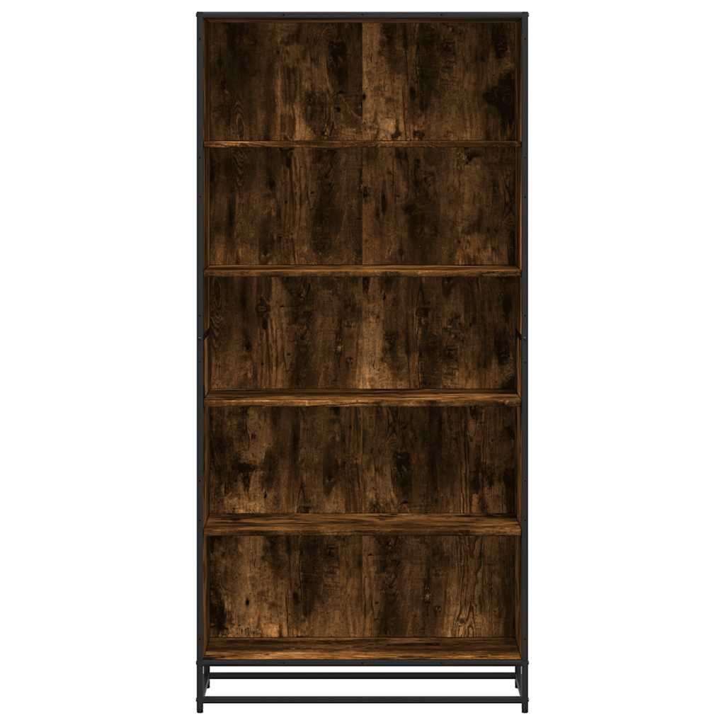 Bücherregal Schwarz 60x35x139 cm Holzwerkstoff