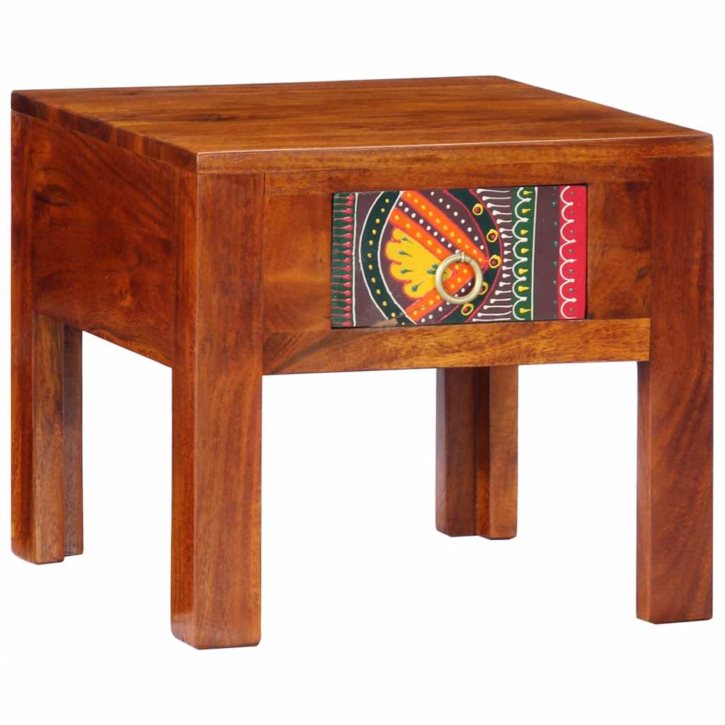 Nachttisch 40x35x45 cm Massivholz Akazie