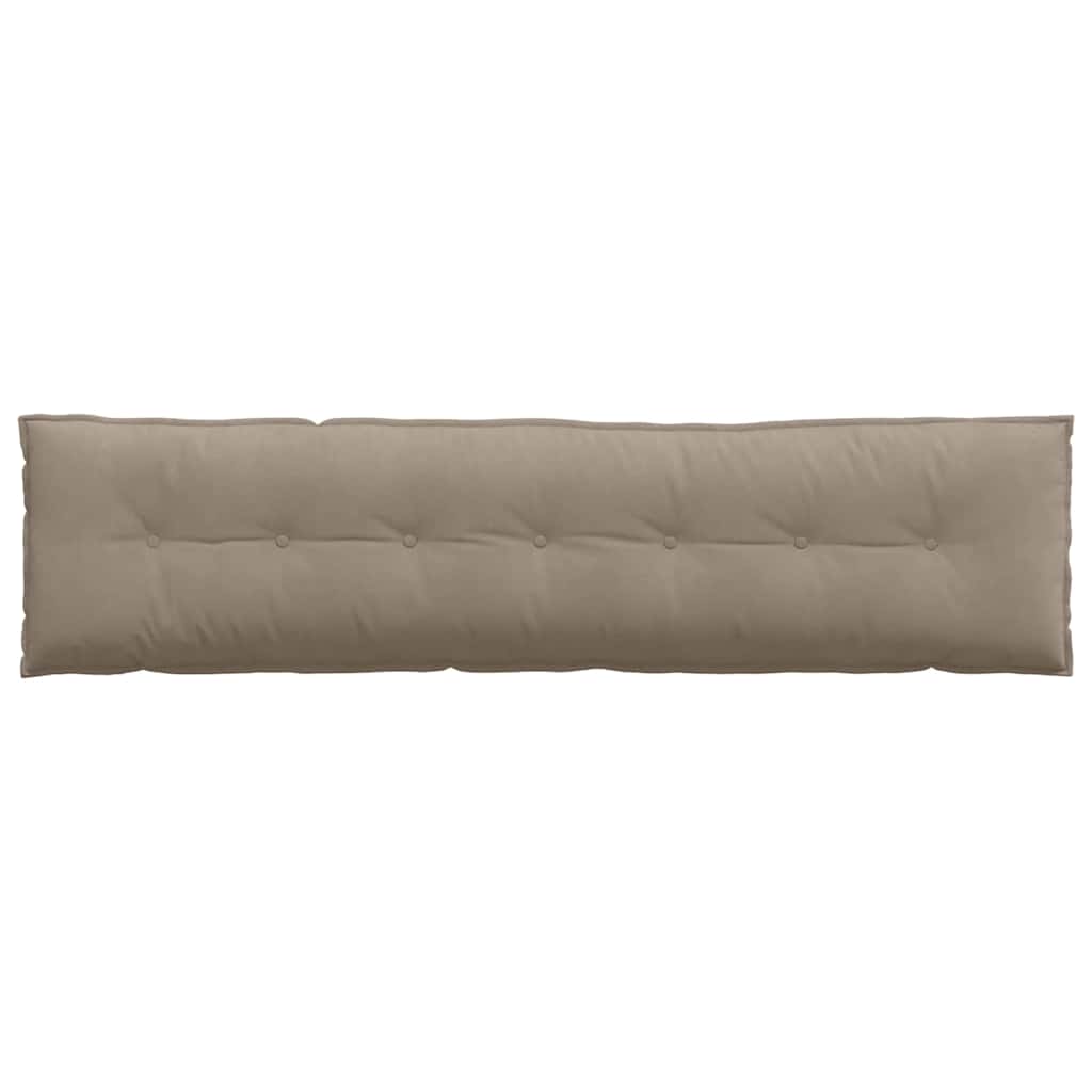 Rückenkissen Taupe 50 x 45 cm Mikrofaserstoff