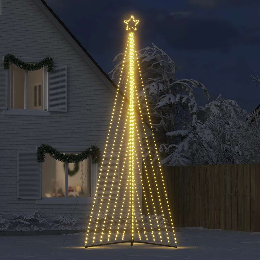 LED Weihnachtsbaum 339 LEDs Warmweiß 187 cm