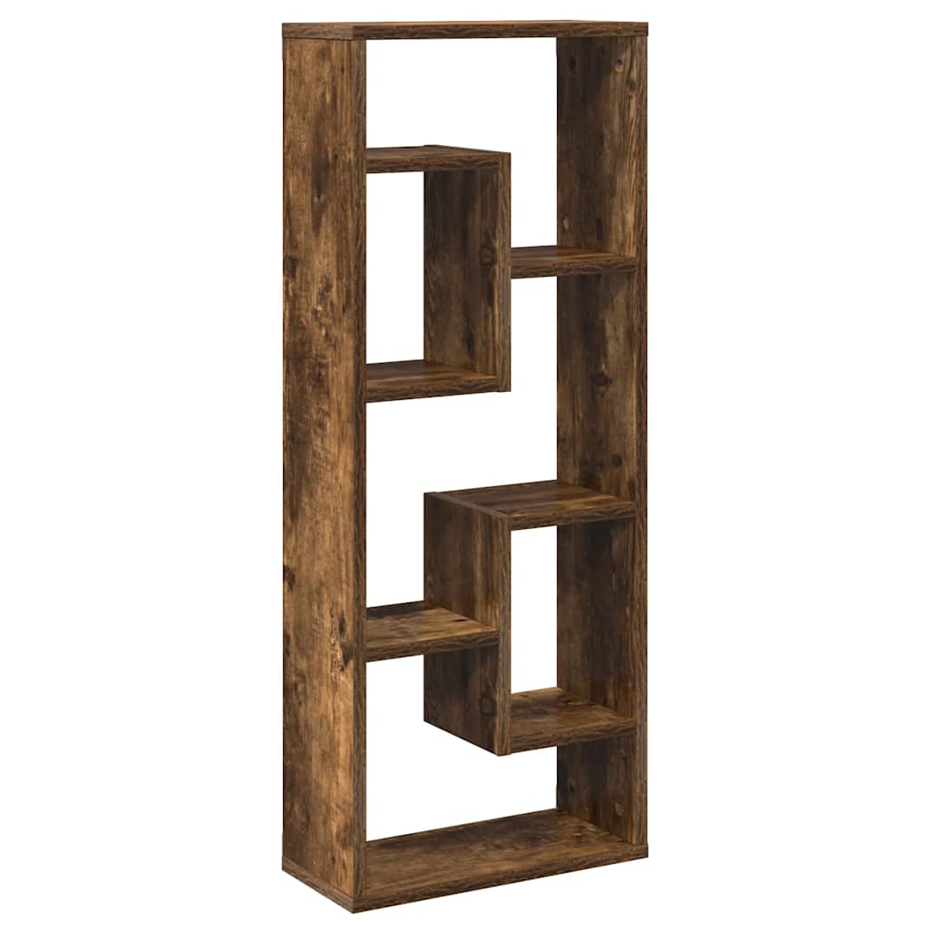 Wandregal Weiß 36x16x90 cm Holzwerkstoff