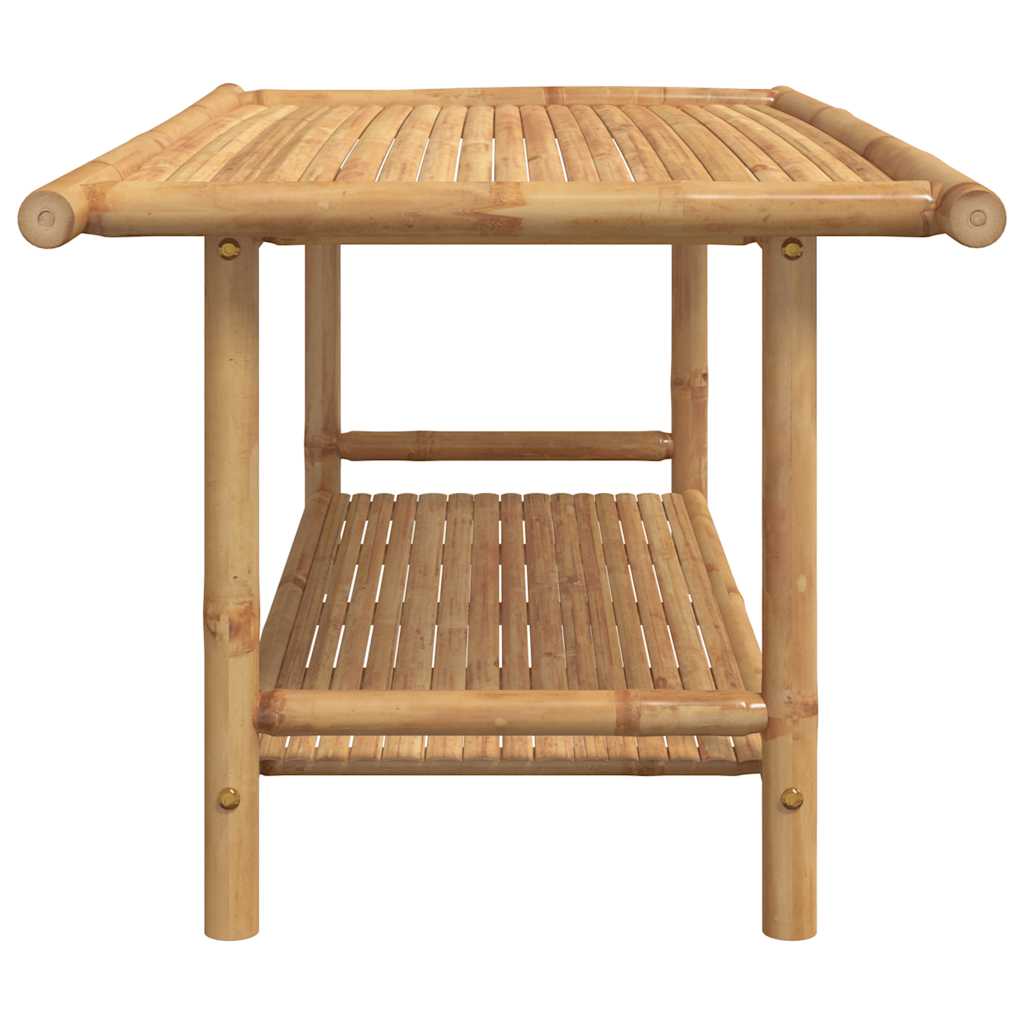 Couchtisch 45x45x45 cm Bambus