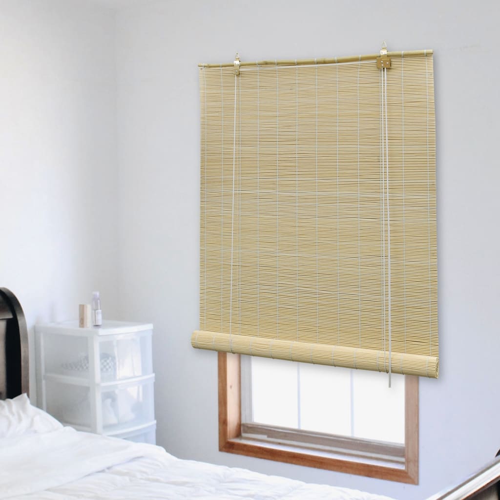 Bambusrollo Natur 80x160 cm