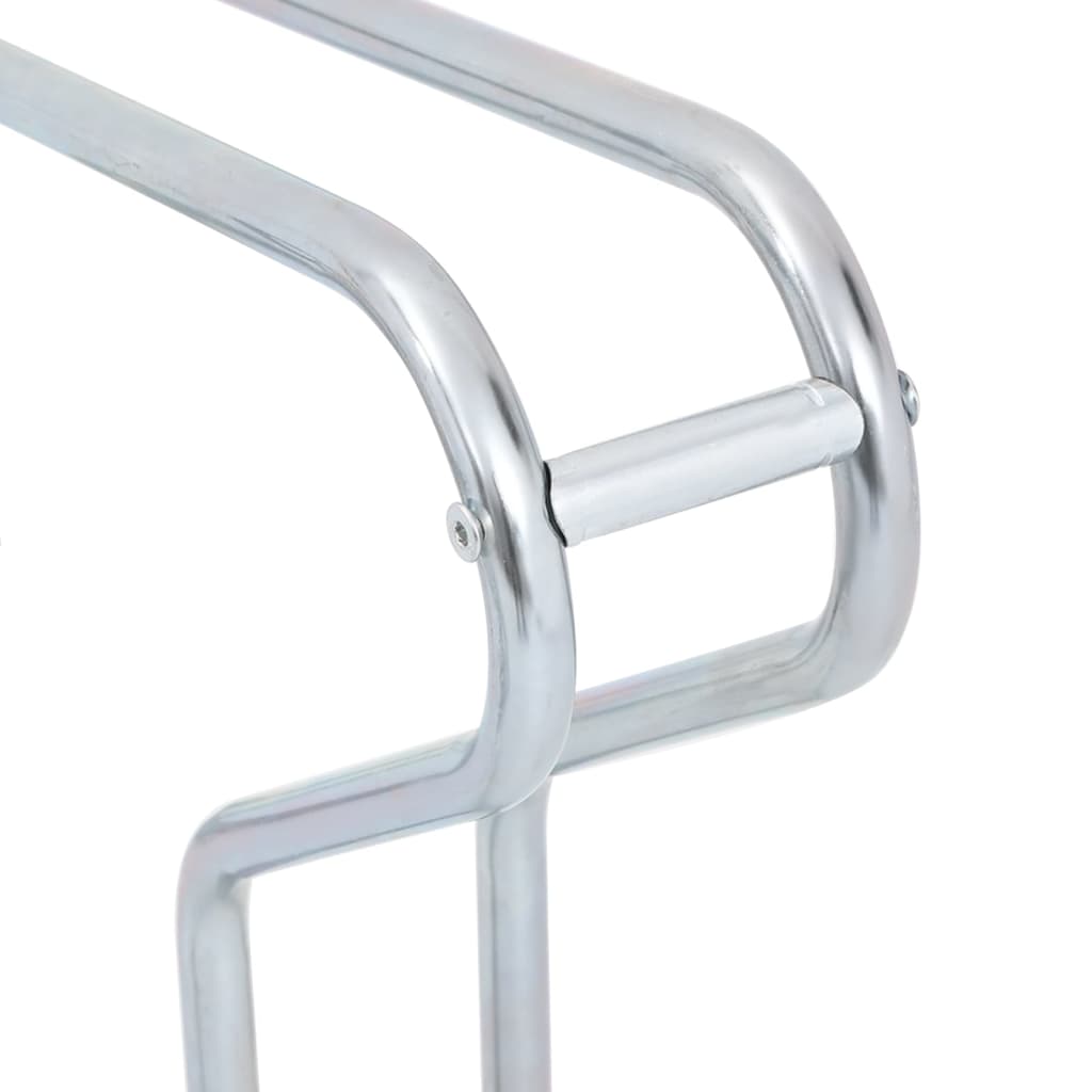 Fahrradständer für 2 Fahrräder Verzinkter Stahl