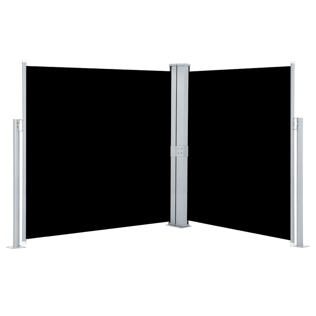 Ausziehbare Seitenmarkise 160×600 cm Braun