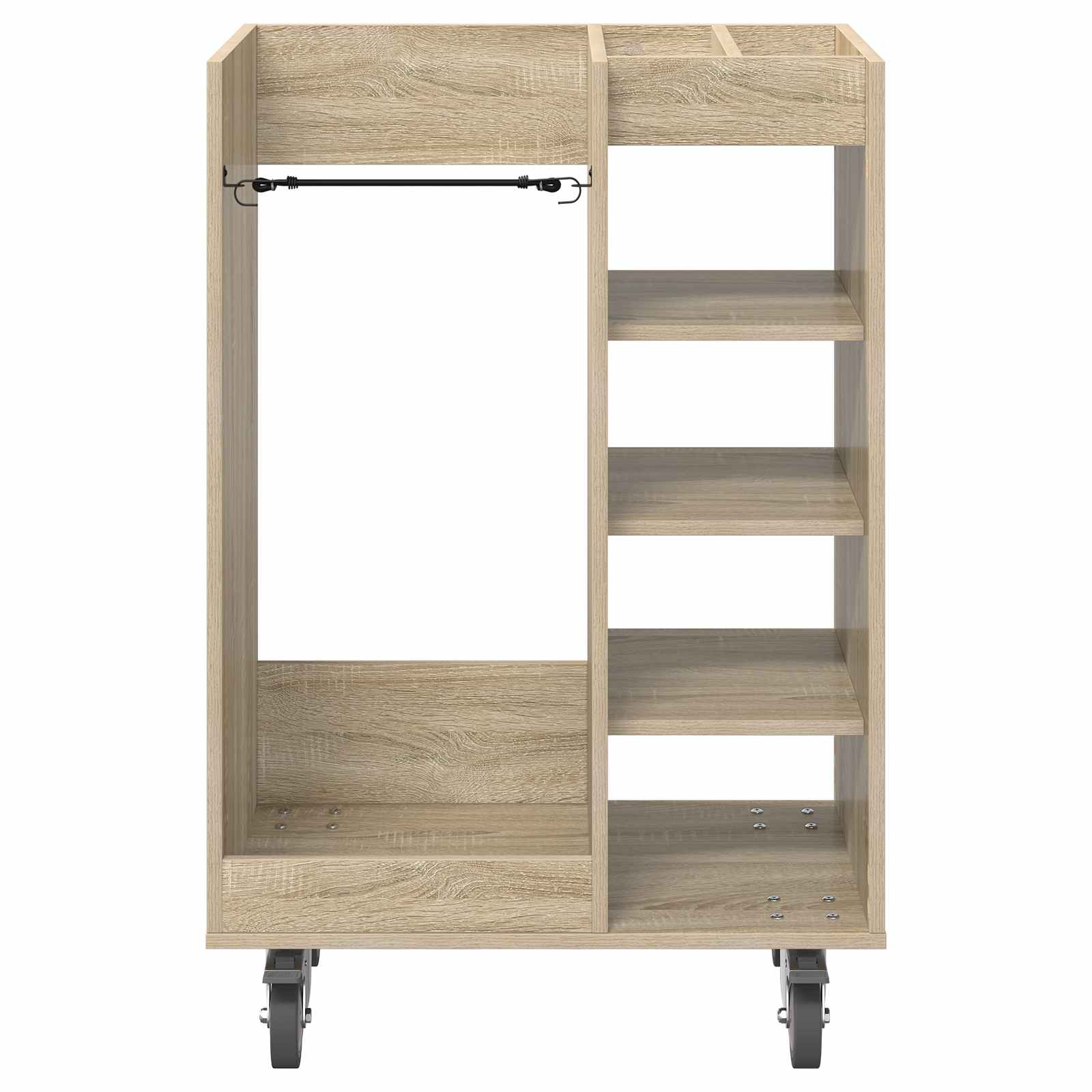 Golf Schrank Mit Rad Uni Weiß 65 x 45 x 98 cm