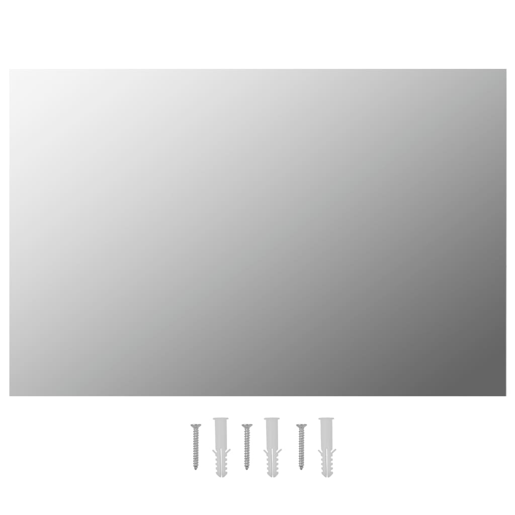 Wandspiegel 40 x 40 cm Quadratisch Glas