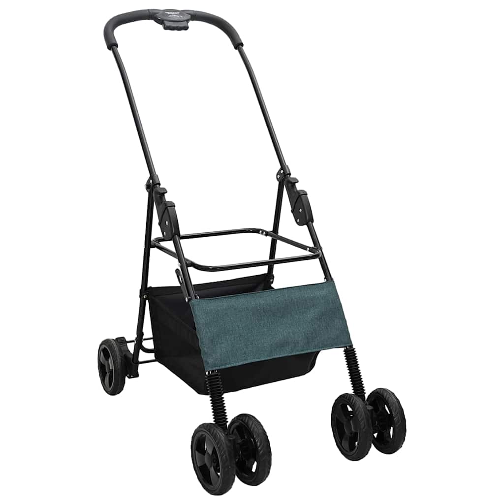 Faltbarer Haustierwagen Rosa 81 x 47 x 99 cm Polyester