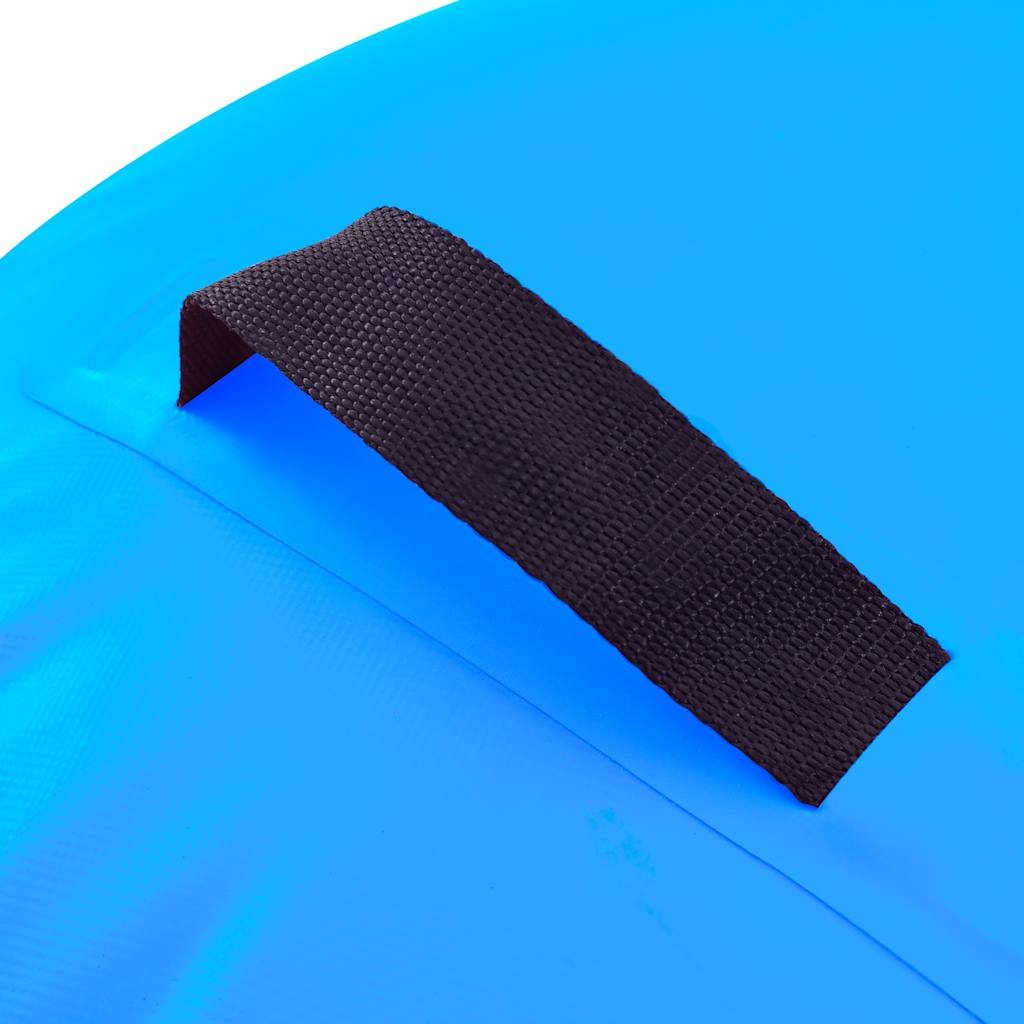 Aufblasbare Gymnastik-Rolle mit Pumpe 100x60 cm PVC Rosa