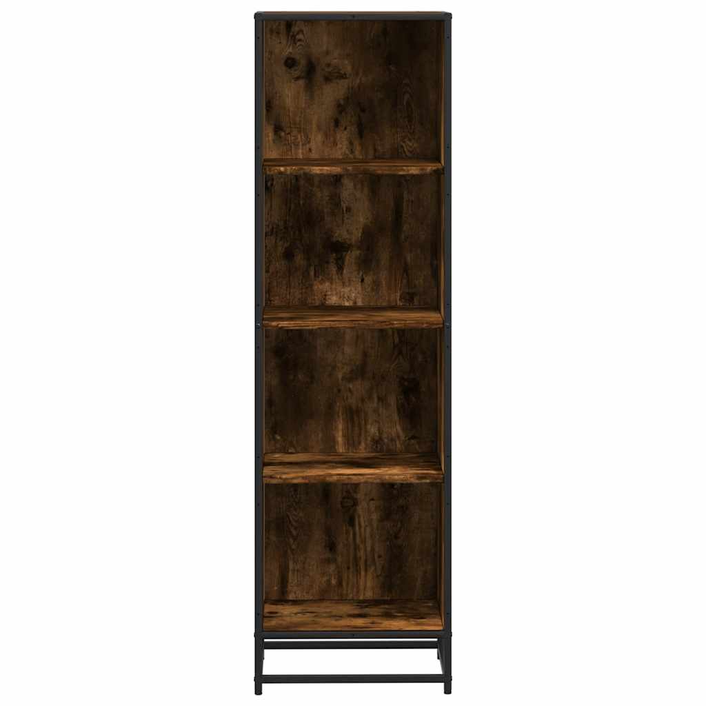 Bücherregal Schwarz 60x35x139 cm Holzwerkstoff