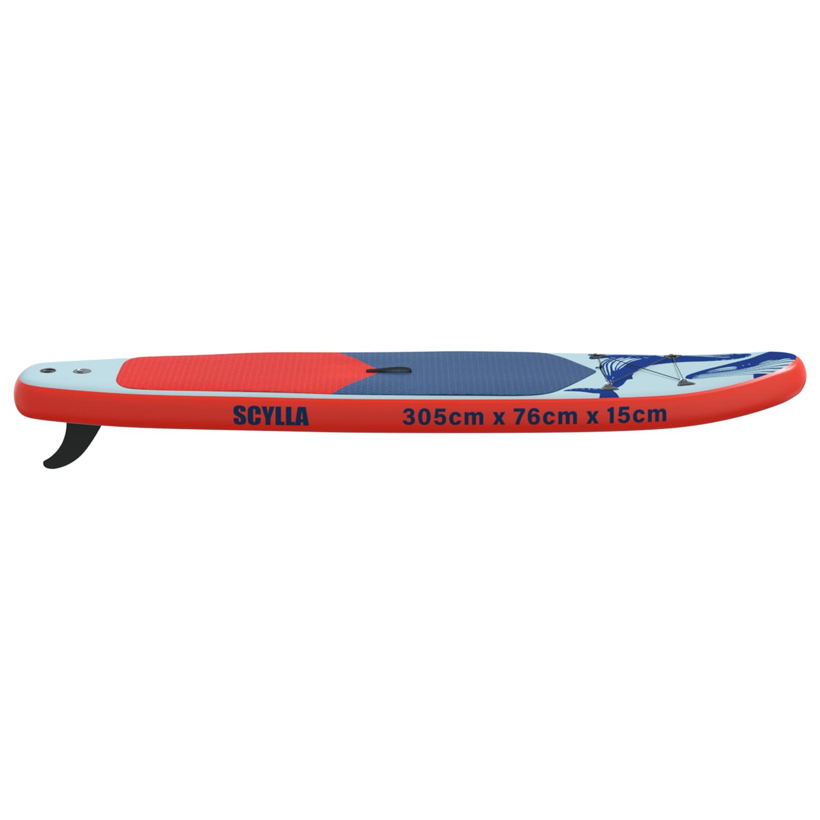 Aufblasbares Stand Up Paddle Board HYDROS 305 x 76 x 15 cm für
