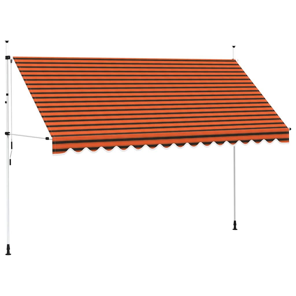 Einziehbare Markise Handbetrieben 150 cm Anthrazit