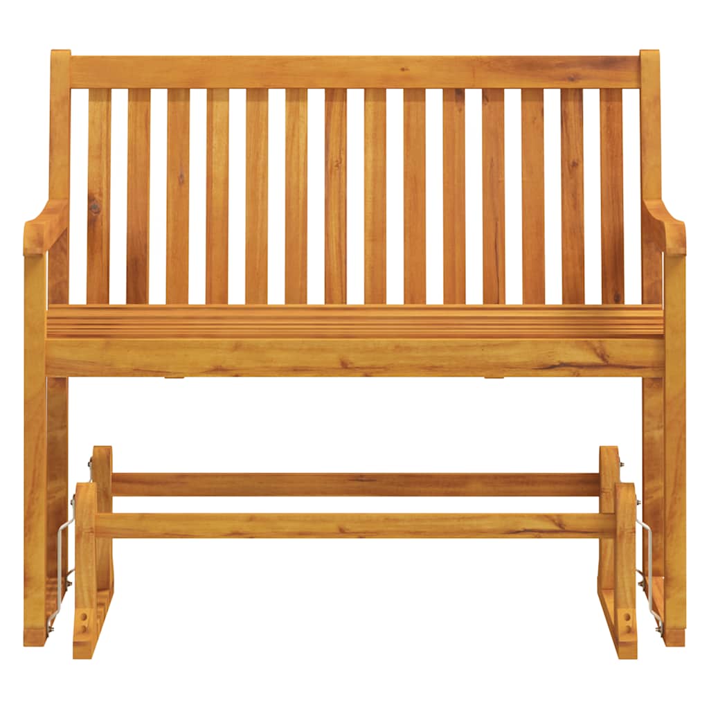 Garten Schaukeltbank Natur 110 x 59 x 97 cm Massivholz Akazie