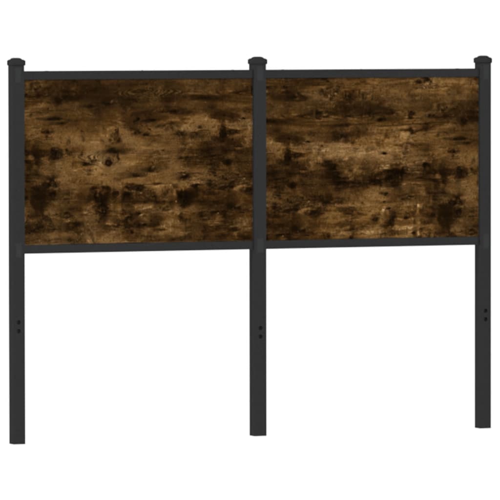 Ersatz-Kopfteil Räuchereiche 75 cm Holzwerkstoff und Stahl