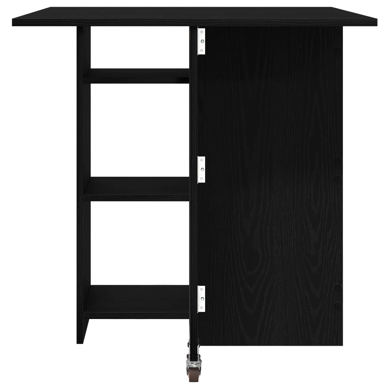 Esstisch 115 x 70 x 75 cm Holzwerkstoff Weiß Rechtwinklig