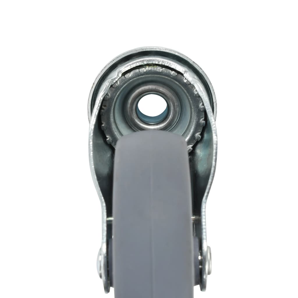 Lenkrollen mit Bolzenloch und Doppelbremsen 4 Stk. 100 mm