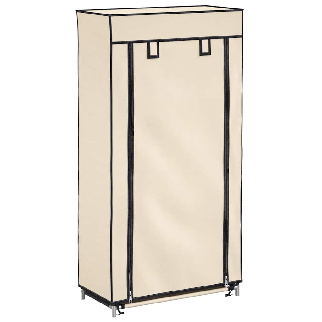 Schuhschrank Schuhregal Schuhablage 5 Schicht 58 x 28 x 106 cm Schwarz