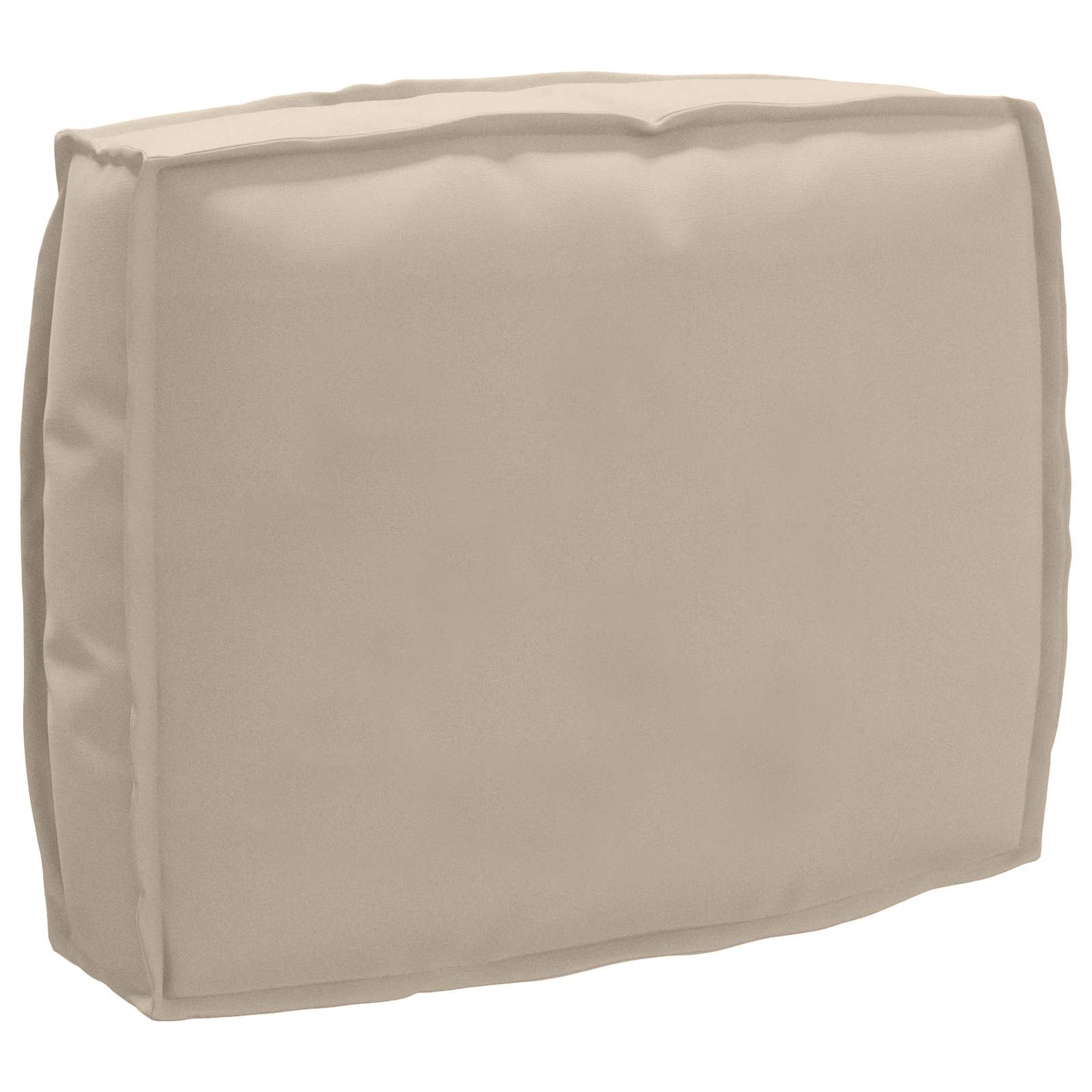Kissen Anthrazit 50 x 40 x 12 cm Oxford-Stoff
