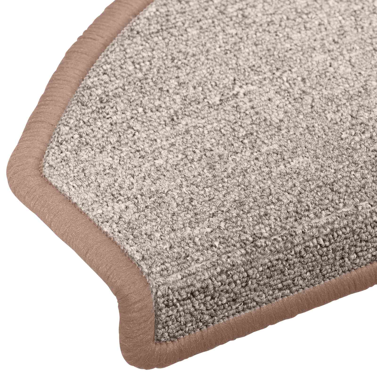 Stufenmatten 15 Stk. 56x17x3 cm Anthrazit Halbrund