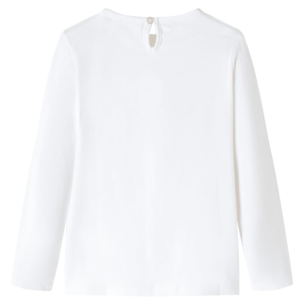 Kinder-Langarmshirt Dunkelorange 140