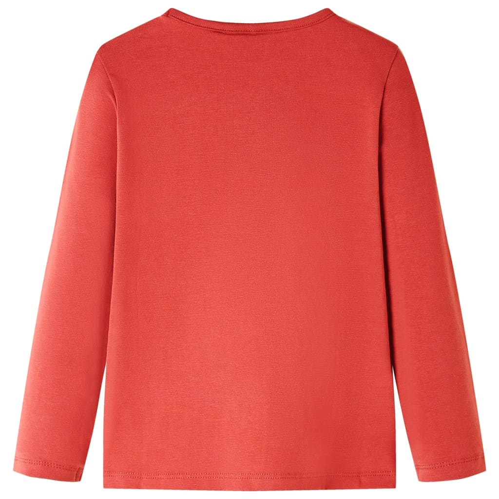 Kinder-Langarmshirt Hellrosa 104