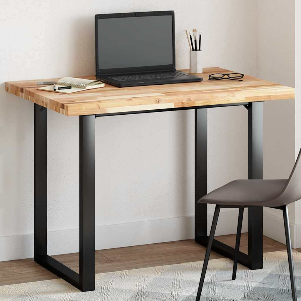 Tischplatte Rechteckig 60x50x2 cm Massivholz Akazie